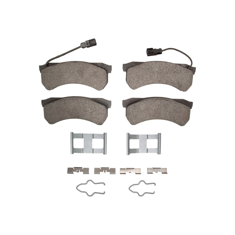 Picture of R1 2016-2024 Freightliner MT55 Front/Rear R1 Super Duty Pads & Hardware Kit