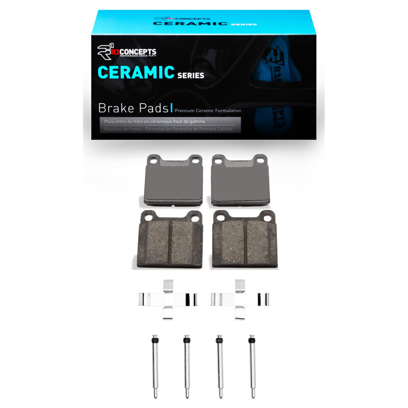 Picture of R1 1961-1991 Mercedes-Benz 220 Front/Rear R1 Ceramic Pads & Hardware Kit