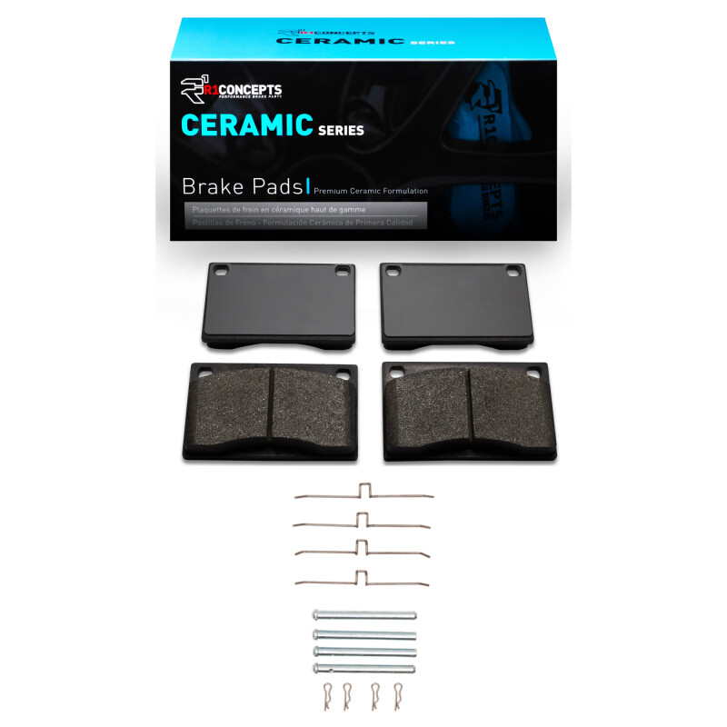 Picture of R1 1967-1987 Volvo 244 Front R1 Ceramic Pads & Hardware Kit