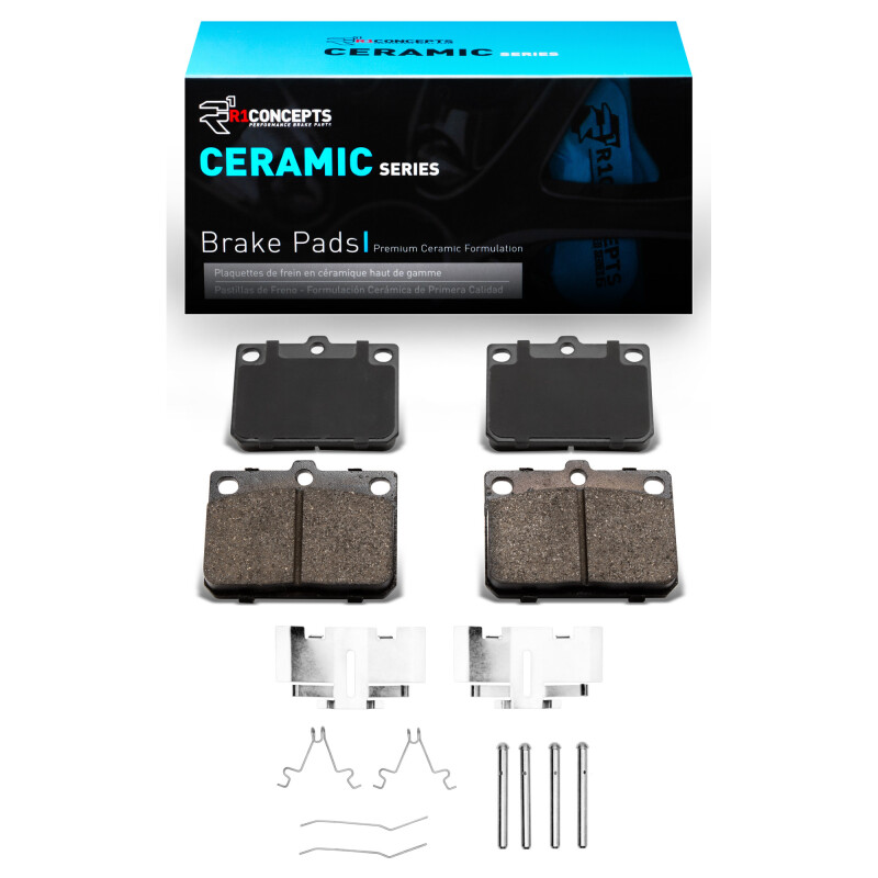 Picture of R1 1981-1983 Toyota Corolla (US/Canada) Front R1 Ceramic Pads & Hardware Kit