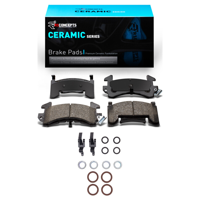 Picture of R1 1978-2003 Buick Regal Front R1 Ceramic Pads & Hardware Kit