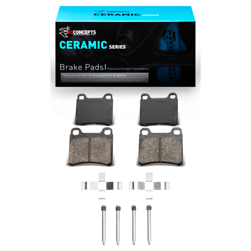 Picture of R1 1983-1995 Mercedes-Benz C280 Rear R1 Ceramic Pads & Hardware Kit