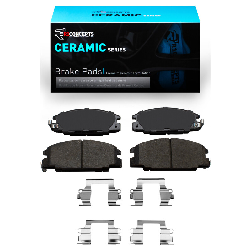 Picture of R1 1986-2006 Chevrolet Luv Pickup (Mexico) Front R1 Ceramic Pads & Hardware Kit