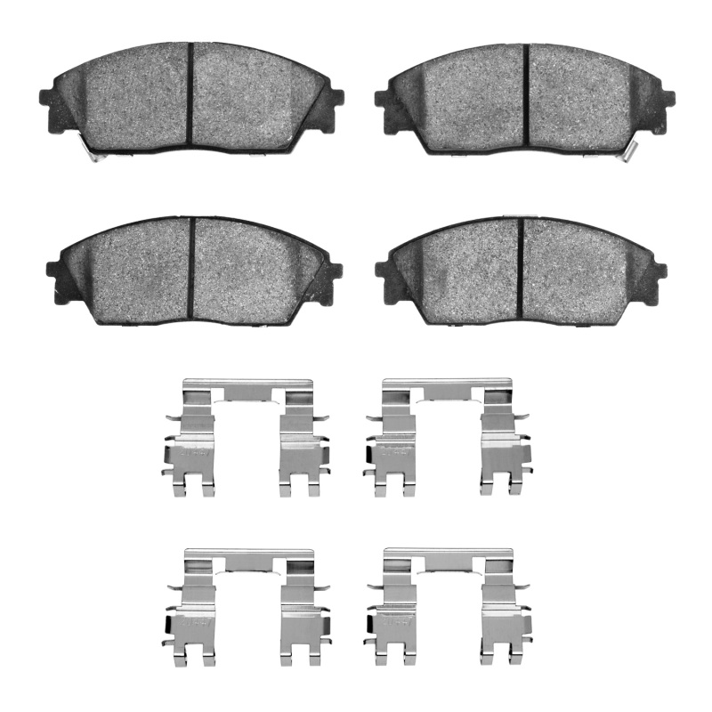 Picture of R1 1988-1991 Honda Civic Wagon Front R1 Ceramic Pads & Hardware Kit
