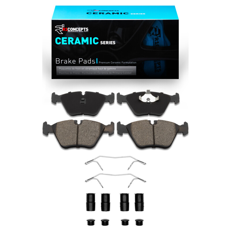 Picture of R1 1989-2006 Audi 200 Front R1 Ceramic Pads & Hardware Kit