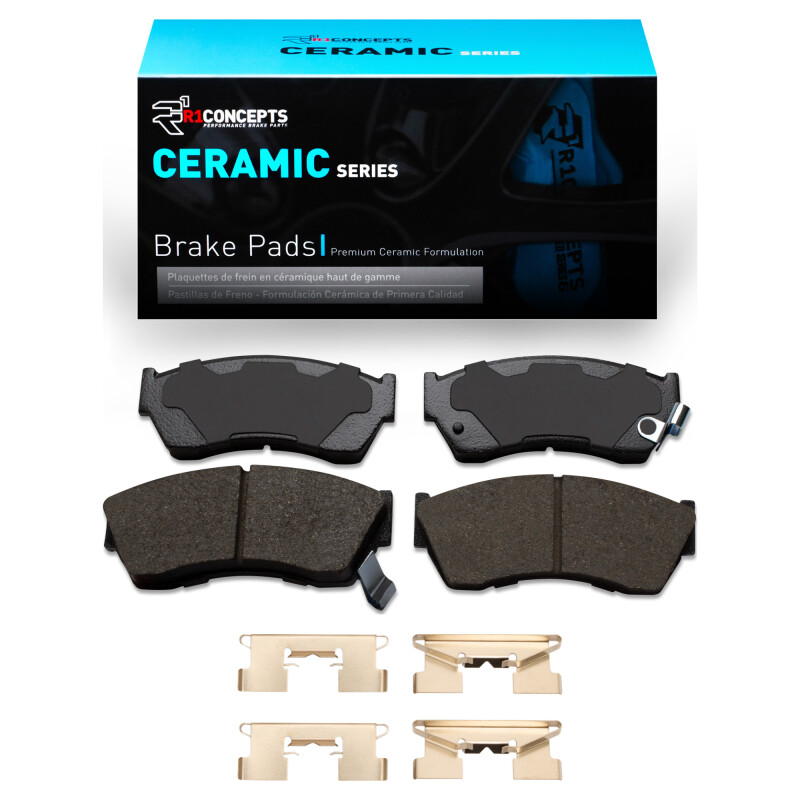 Picture of R1 1989-2001 Chevrolet Metro Front R1 Ceramic Pads & Hardware Kit