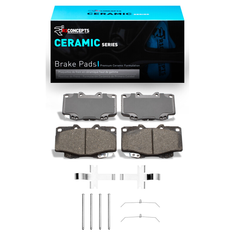 Picture of R1 1995-2004 Toyota 4Runner Front R1 Ceramic Pads & Hardware Kit