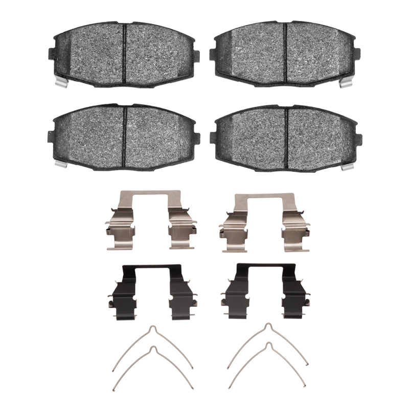 Picture of R1 1986-1992 Toyota Supra Front R1 Ceramic Pads & Hardware Kit