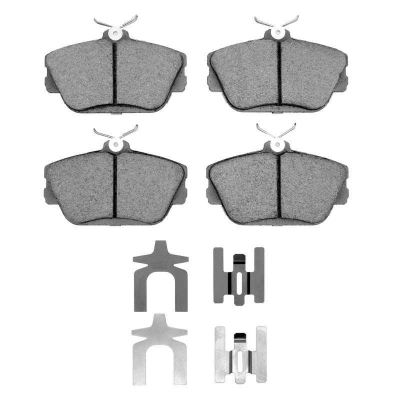 Picture of R1 1993-2007 Ford Taurus (Excl SHO) Front R1 Ceramic Pads & Hardware Kit