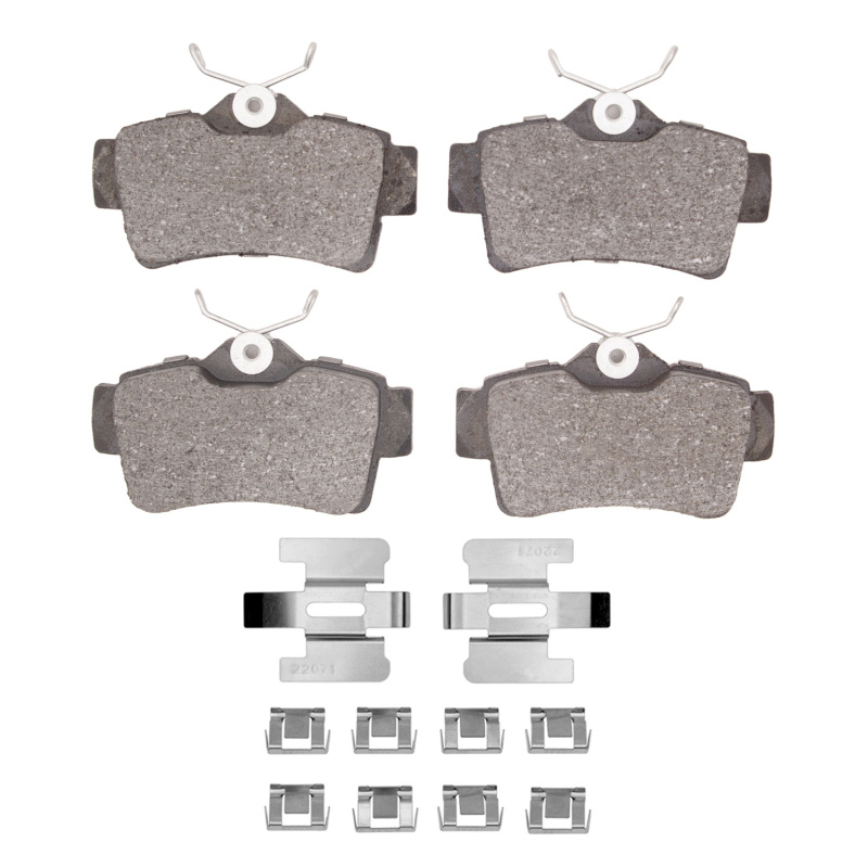 Picture of R1 1994-2004 Ford Mustang Rear R1 Ceramic Pads & Hardware Kit