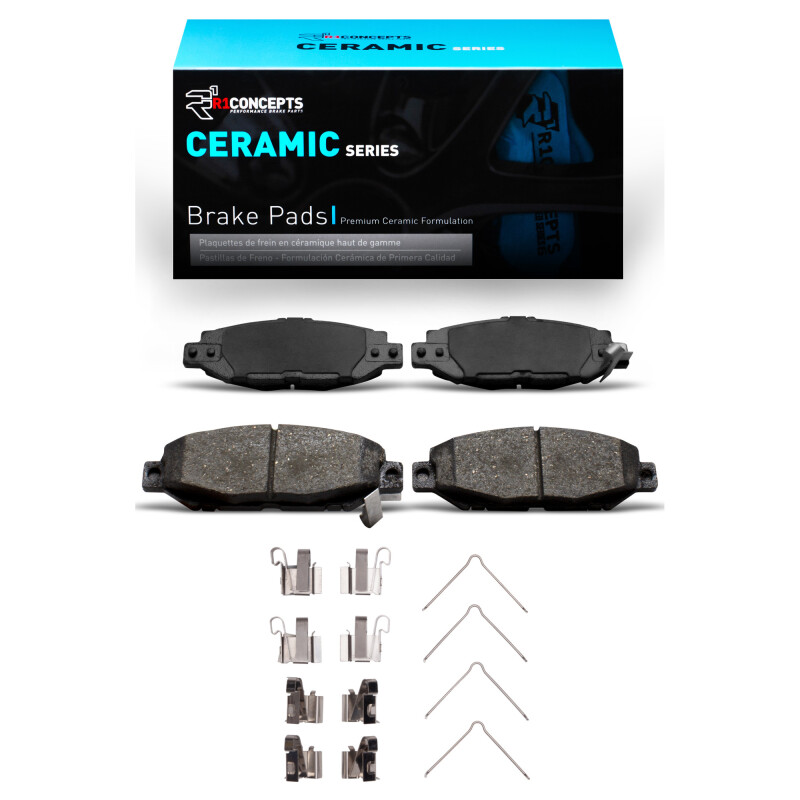 Picture of R1 1992-2000 Lexus GS300 Rear R1 Ceramic Pads & Hardware Kit