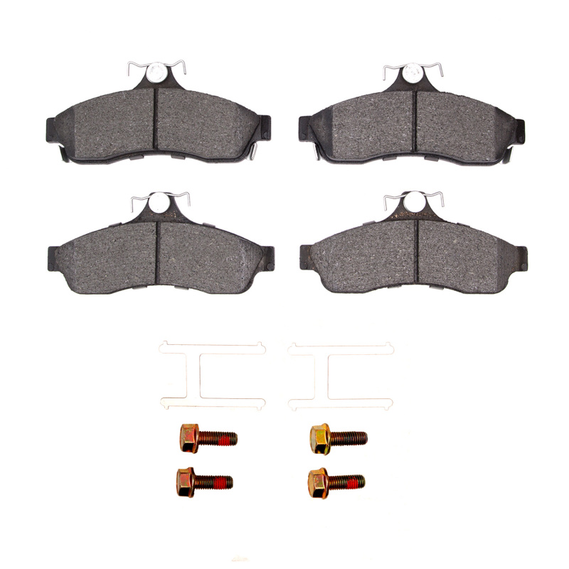 Picture of R1 1994-1996 Chevrolet Commercial Chassis Rear R1 Ceramic Pads & Hardware Kit