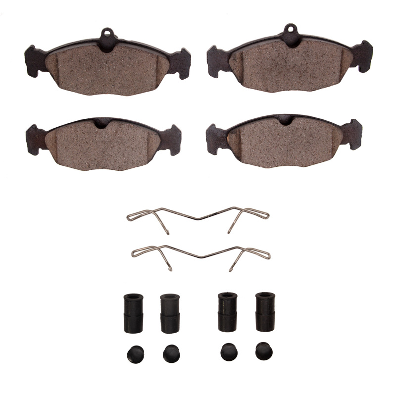 Picture of R1 1997-2006 Jaguar XJR Rear R1 Ceramic Pads & Hardware Kit