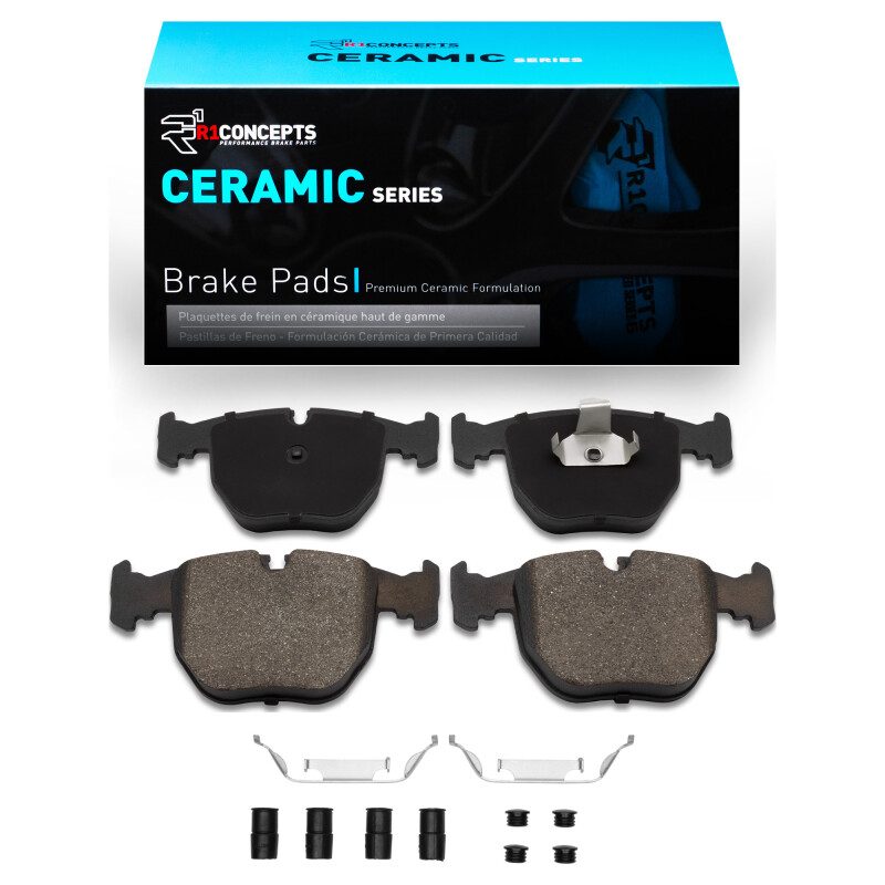 Picture of R1 1995-2006 BMW 740IL Front R1 Ceramic Pads & Hardware Kit