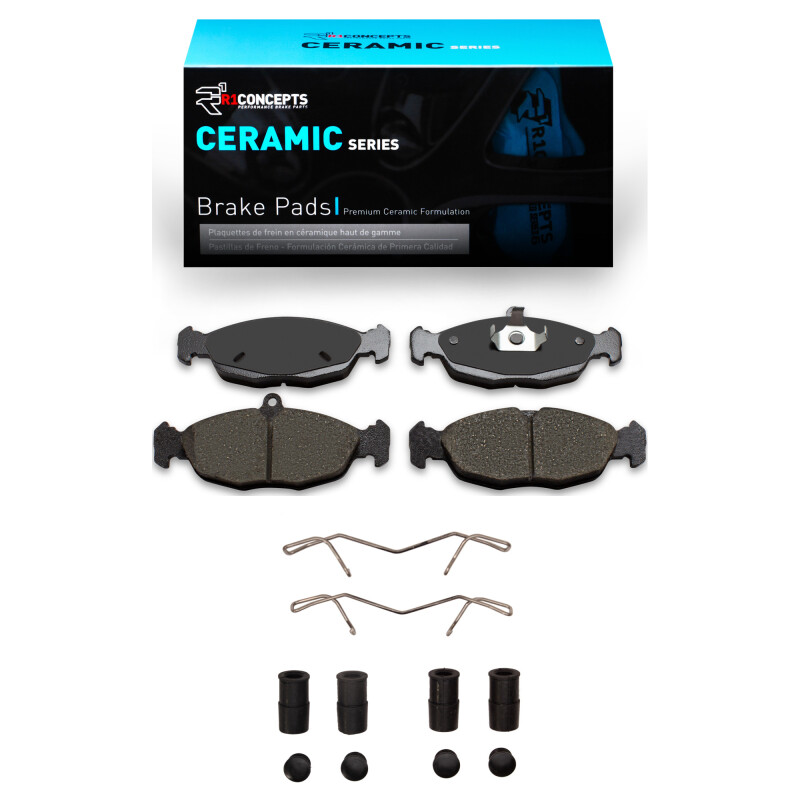 Picture of R1 1995-1999 Chevrolet TIGRA (Mexico) Front/Rear R1 Ceramic Pads & Hardware Kit