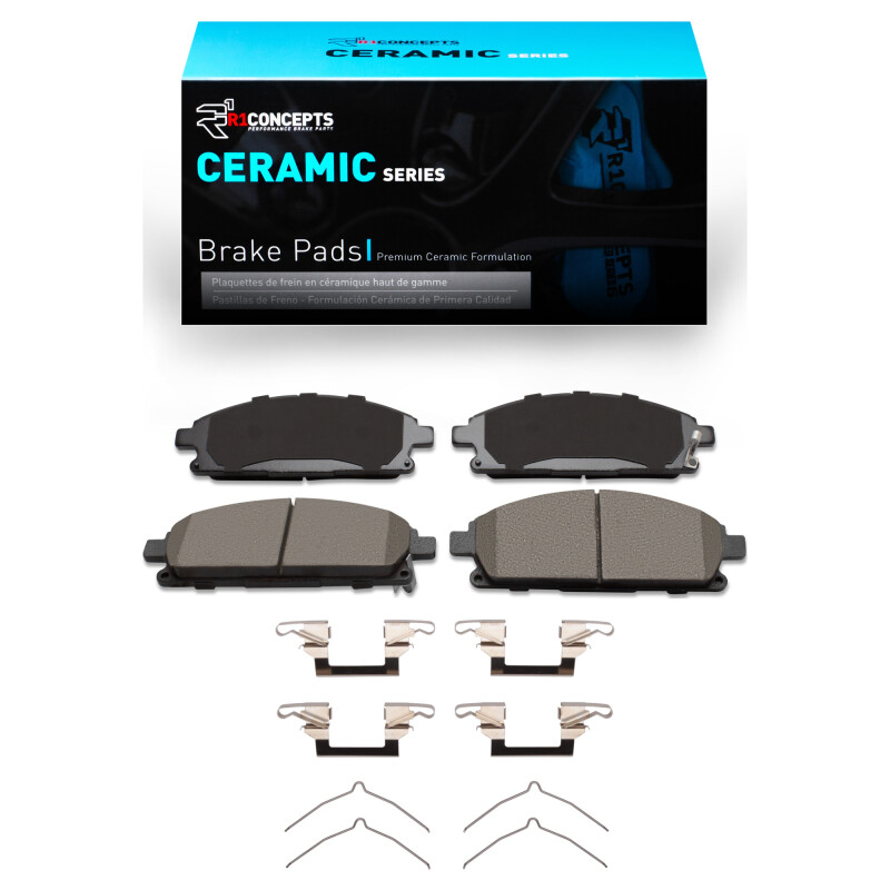 Picture of R1 1996-2004 Infiniti QX4 Front R1 Ceramic Pads & Hardware Kit