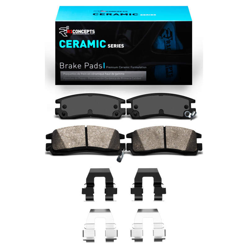 Picture of R1 1997-2010 Buick Allure Rear R1 Ceramic Pads & Hardware Kit