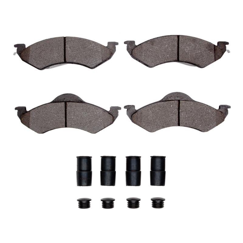 Picture of R1 1998-1999 Dodge Dakota RWD Front R1 Ceramic Pads & Hardware Kit