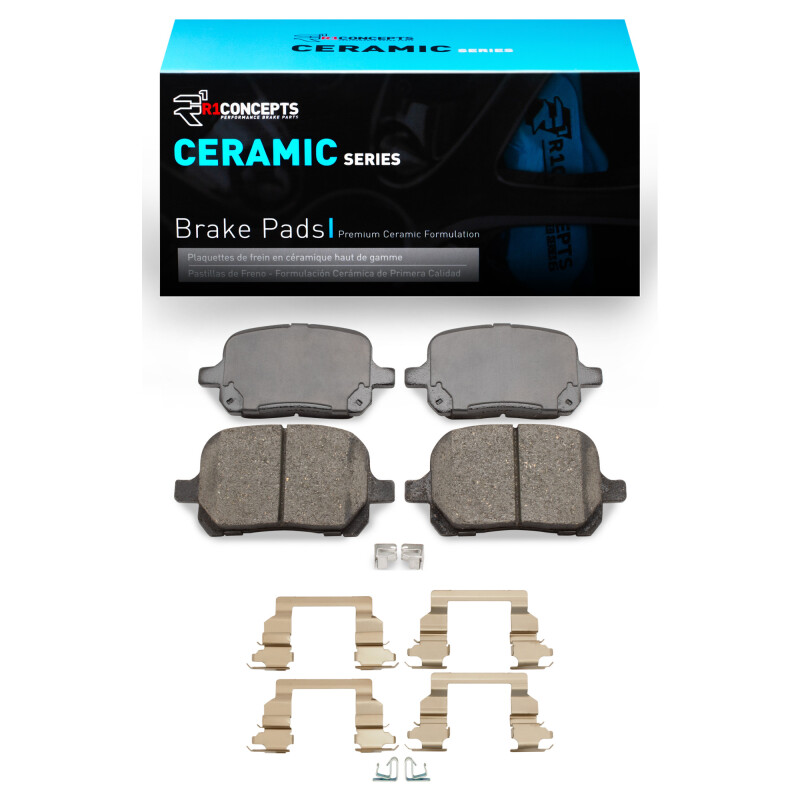 Picture of R1 1997-2004 Lexus ES300 Front R1 Ceramic Pads & Hardware Kit