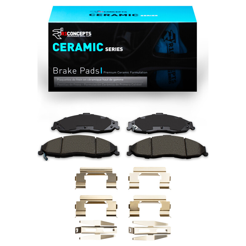 Picture of R1 1998-2002 Chevrolet Camaro Front R1 Ceramic Pads & Hardware Kit