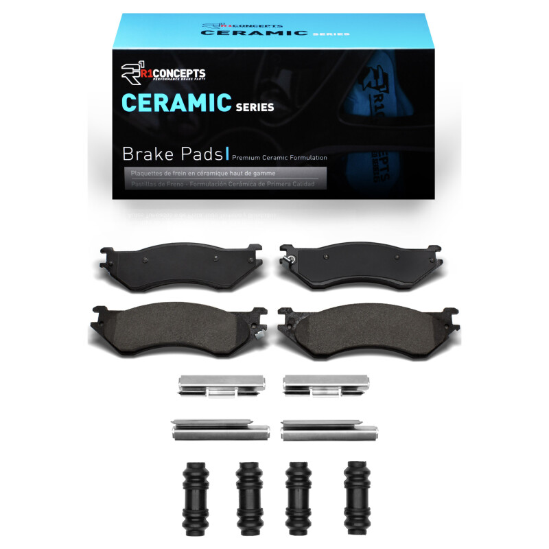 Picture of R1 1997-2004 Dodge B1500 Front R1 Ceramic Pads & Hardware Kit