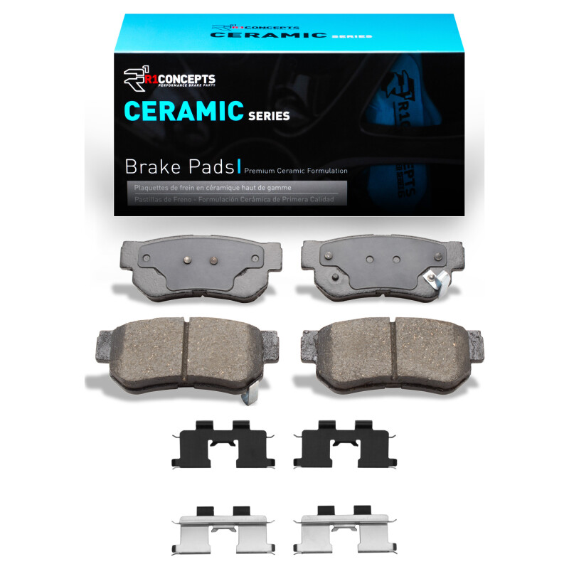 Picture of R1 1999-2010 Hyundai XG350 Rear R1 Ceramic Pads & Hardware Kit