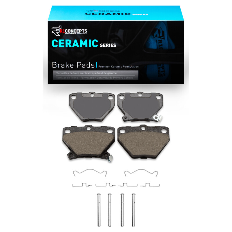 Picture of R1 2000-2008 Pontiac Vibe Rear R1 Ceramic Pads & Hardware Kit