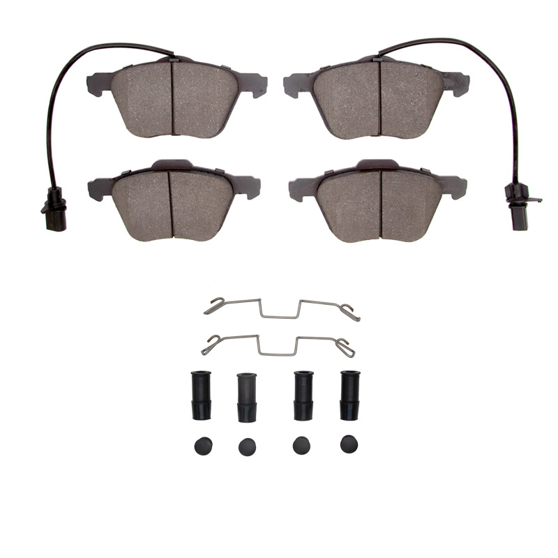 Picture of R1 2001-2003 Volkswagen EuroVan Front R1 Ceramic Pads & Hardware Kit
