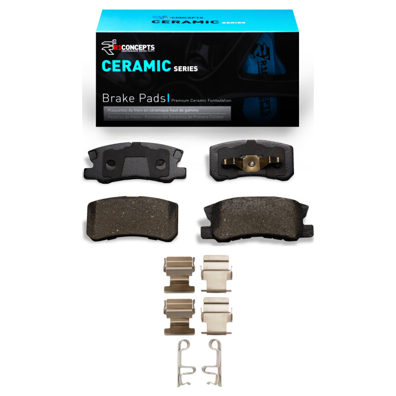 Picture of R1 2000-2017 Chrysler Sebring Rear R1 Ceramic Pads & Hardware Kit