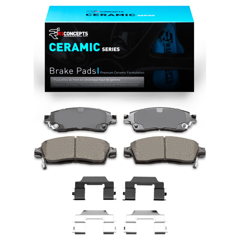 Picture of R1 2002-2019 Buick Rainier Rear R1 Ceramic Pads & Hardware Kit