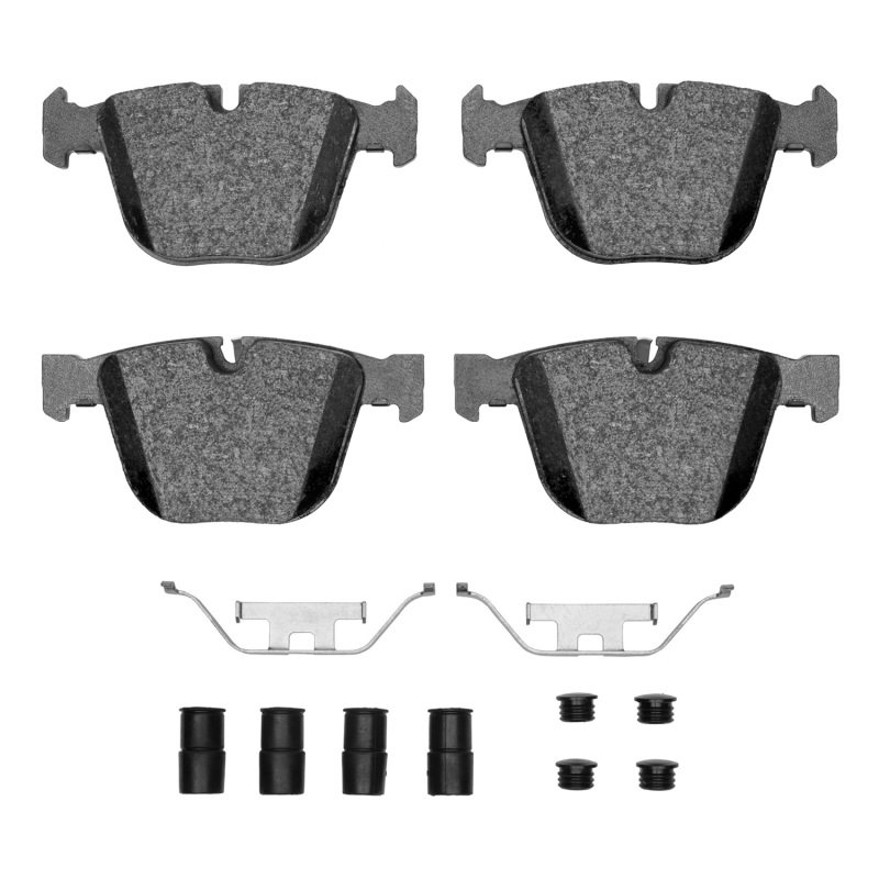 Picture of R1 2009-2017 BMW 740LI xDrive Rear R1 Ceramic Pads & Hardware Kit