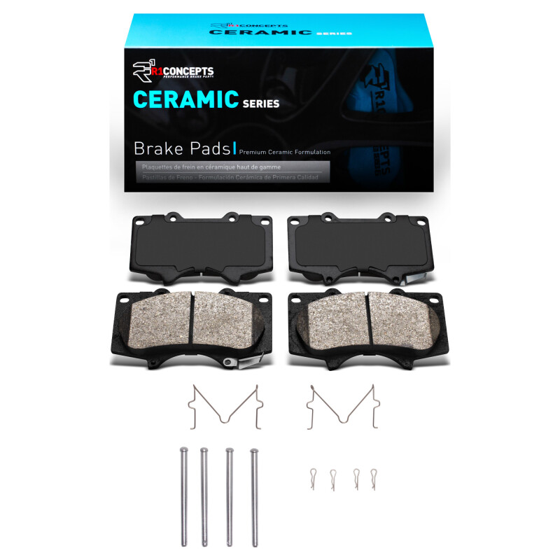 Picture of R1 2000-2025 JAC Frison Front R1 Ceramic Pads & Hardware Kit