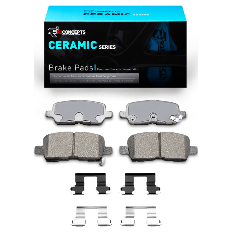 Picture of R1 2004-2016 Buick Allure Rear R1 Ceramic Pads & Hardware Kit