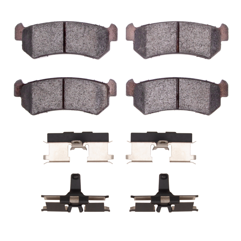 Picture of R1 2004-2007 Chevrolet Optra (Mexico) Rear R1 Ceramic Pads & Hardware Kit