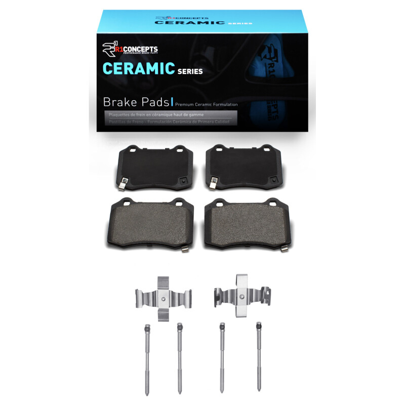 Picture of R1 2018-2025 Dodge Durango Rear R1 Ceramic Pads & Hardware Kit