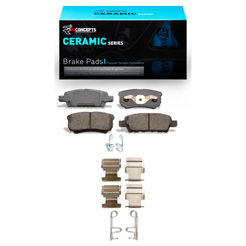 Picture of R1 2004-2017 Chrysler 200 Rear R1 Ceramic Pads & Hardware Kit