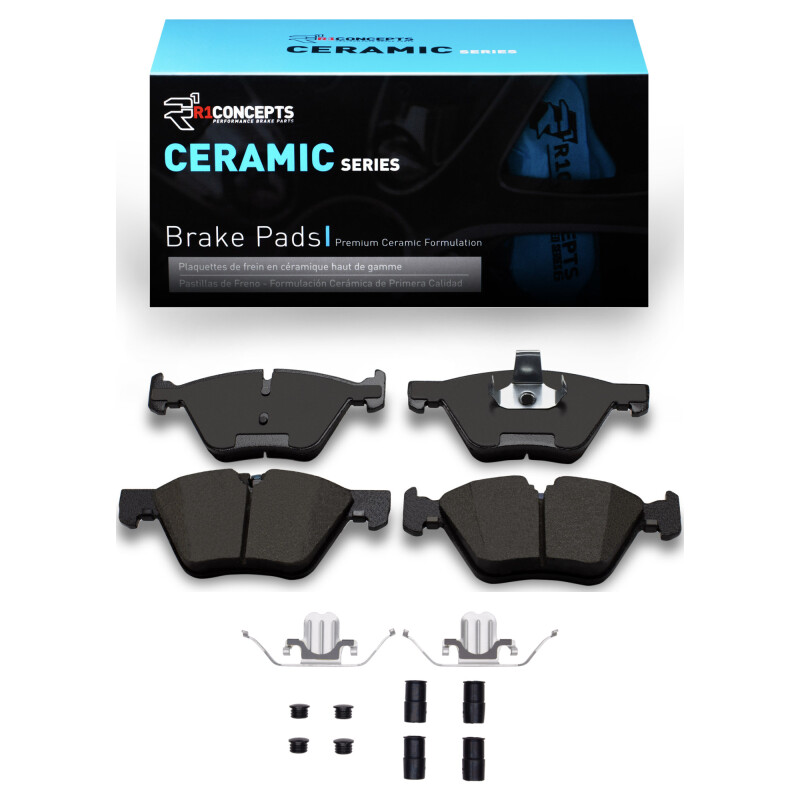 Picture of R1 2006-2016 BMW 325I (Mexico) Front R1 Ceramic Pads & Hardware Kit
