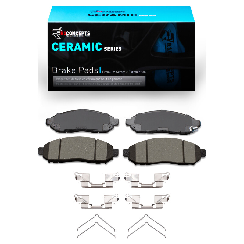 Picture of R1 2005-2025 Chevrolet City Express Front R1 Ceramic Pads & Hardware Kit