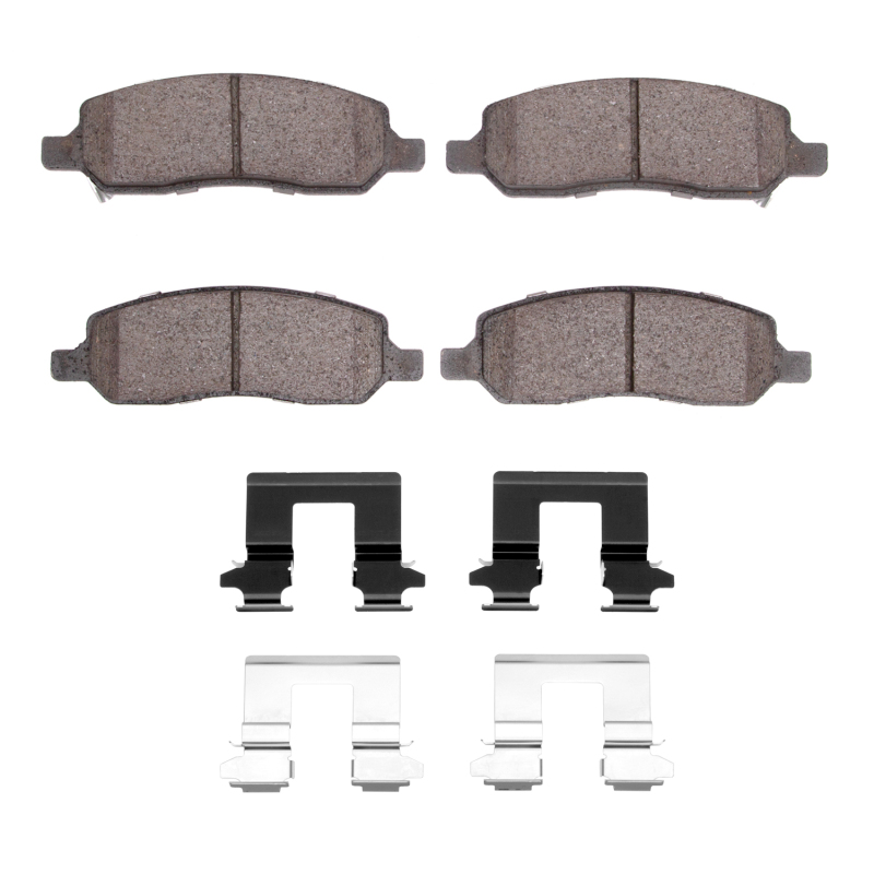 Picture of R1 2006-2011 Buick Lucerne Rear R1 Ceramic Pads & Hardware Kit