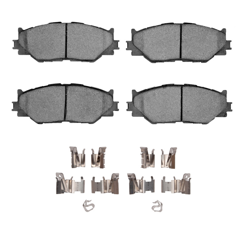 Picture of R1 2006-2015 Lexus IS250 Front R1 Ceramic Pads & Hardware Kit