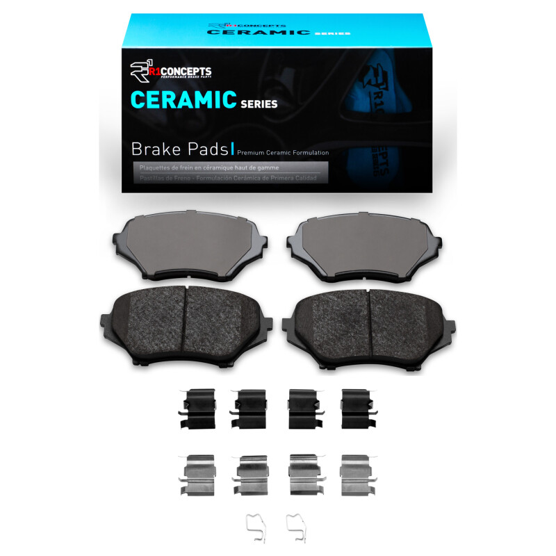 Picture of R1 2006-2015 Mazda MX-5 Miata Front R1 Ceramic Pads & Hardware Kit