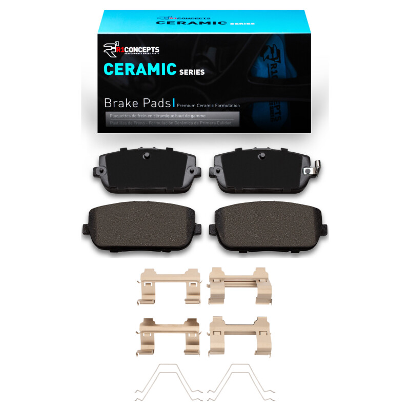 Picture of R1 2006-2025 Fiat 124 Spider Rear R1 Ceramic Pads & Hardware Kit