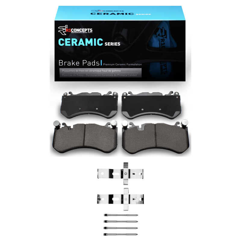 Picture of R1 2007-2025 Audi RS7 Front R1 Ceramic Pads & Hardware Kit