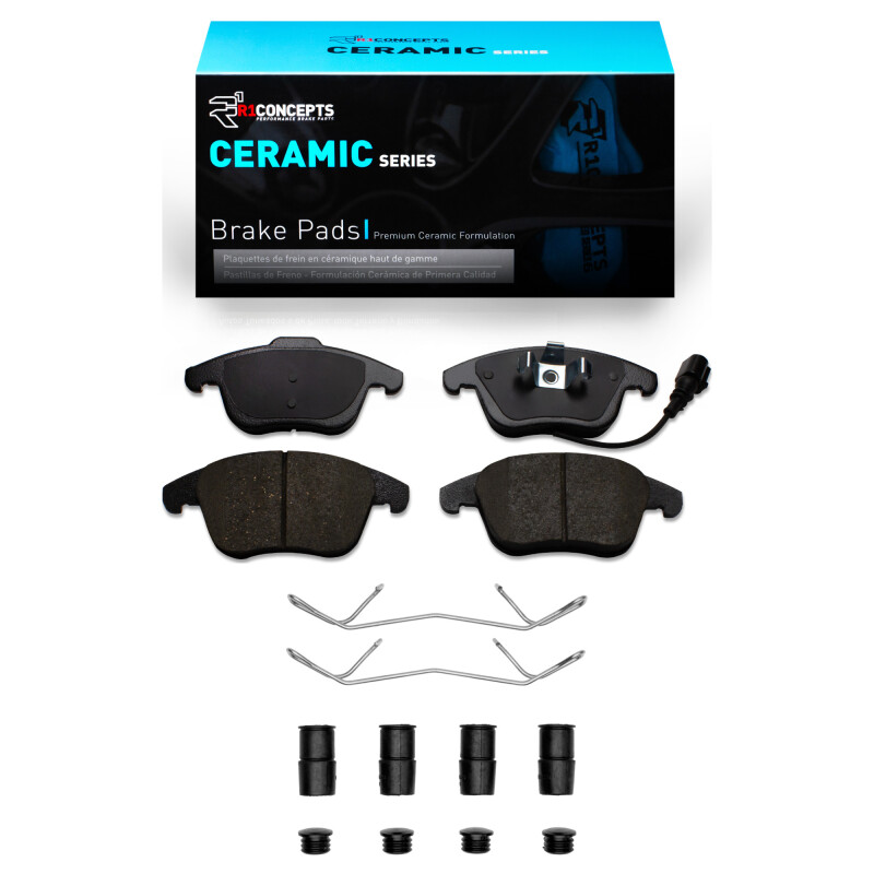Picture of R1 2009-2024 Audi Q3 (Mexico) Front R1 Ceramic Pads & Hardware Kit