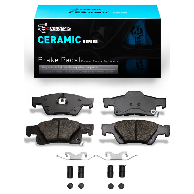 Picture of R1 2011-2025 Dodge Durango Rear R1 Ceramic Pads & Hardware Kit