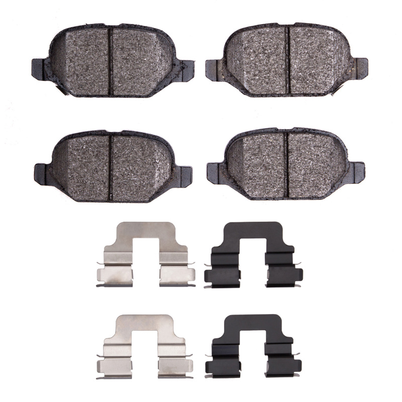 Picture of R1 2009-2019 Fiat 500 (Mexico) Rear R1 Ceramic Pads & Hardware Kit