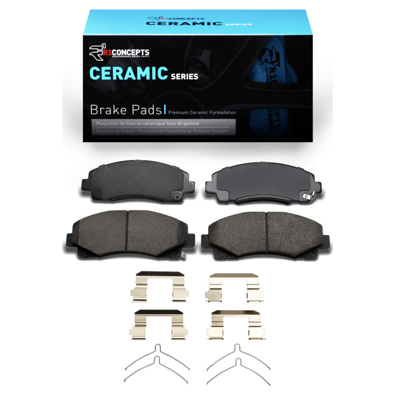 Picture of R1 2006-2020 Acura TLX Front R1 Ceramic Pads & Hardware Kit