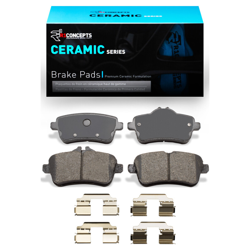 Picture of R1 2012-2018 Mercedes-Benz GLE400 Rear R1 Ceramic Pads & Hardware Kit