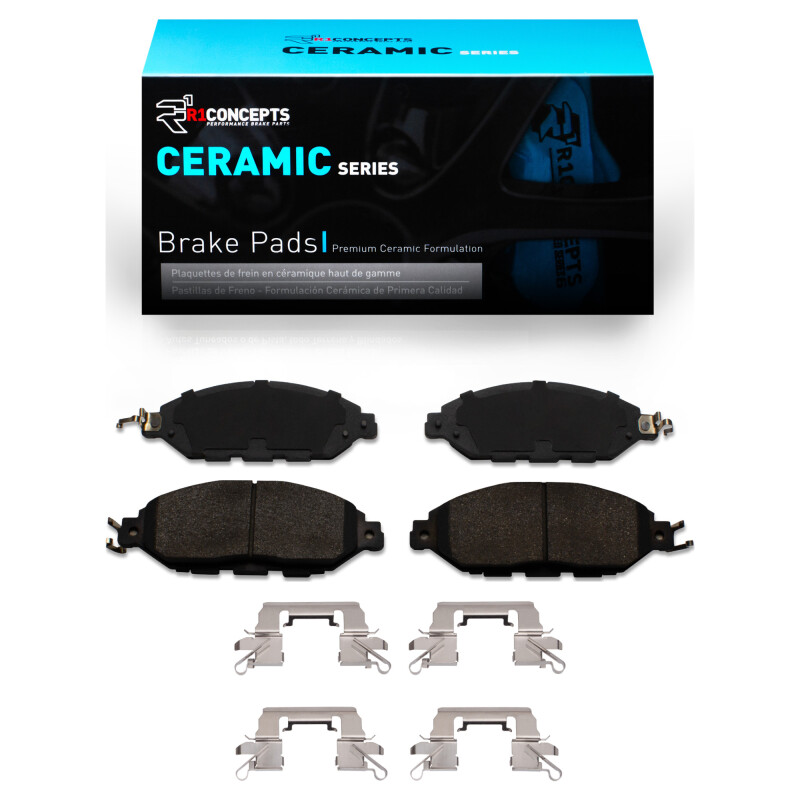 Picture of R1 2013-2024 Infiniti QX60 Front R1 Ceramic Pads & Hardware Kit
