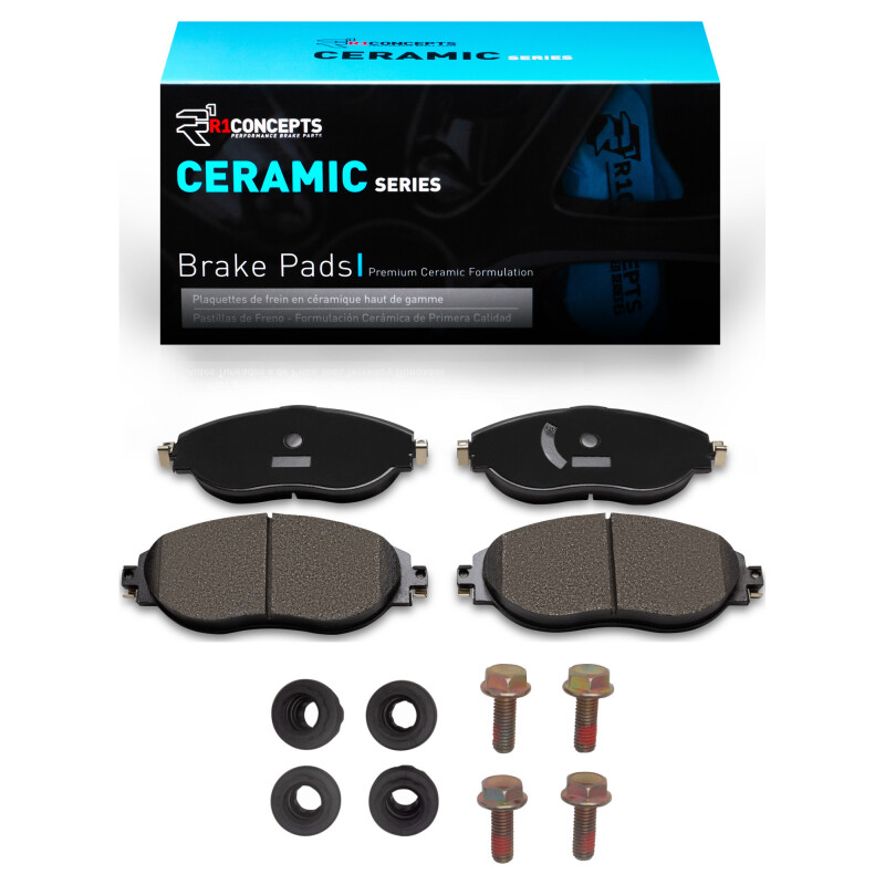 Picture of R1 2018-2025 Audi Q3 Front R1 Ceramic Pads & Hardware Kit